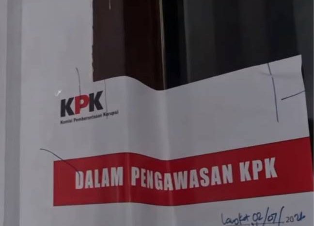  Pasca Terjaring OTT KPK,Ruang Kerja Kantor Bupati Langkat Disegel 