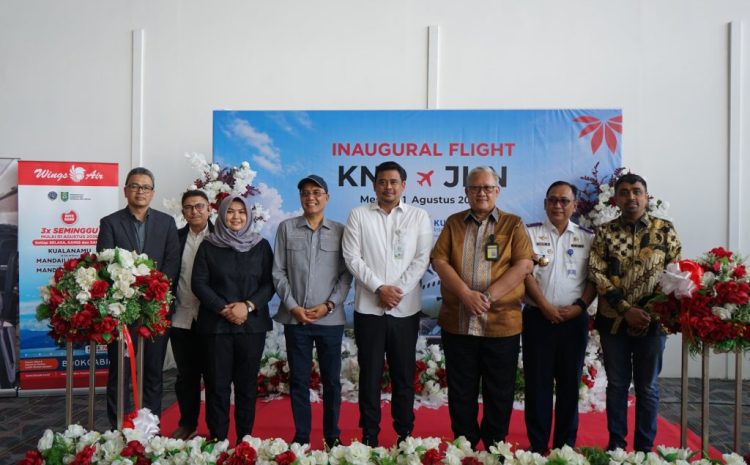  Kualanamu Perluas Konektivitas Sumatera Utara melalui Rute Baru Wings Air ke Mandailing Natal