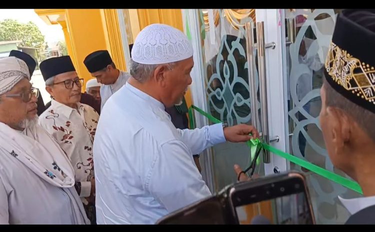  Musholla Rahmatullah Lingkungan 1 Belawan Bahagia Diresmikan