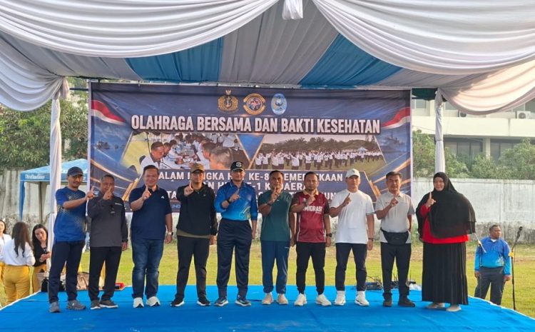  Pelindo Regional 1 Cabang Belawan Turut Sukseskan Pelaksanaan Car Free Day Perdana di Belawan