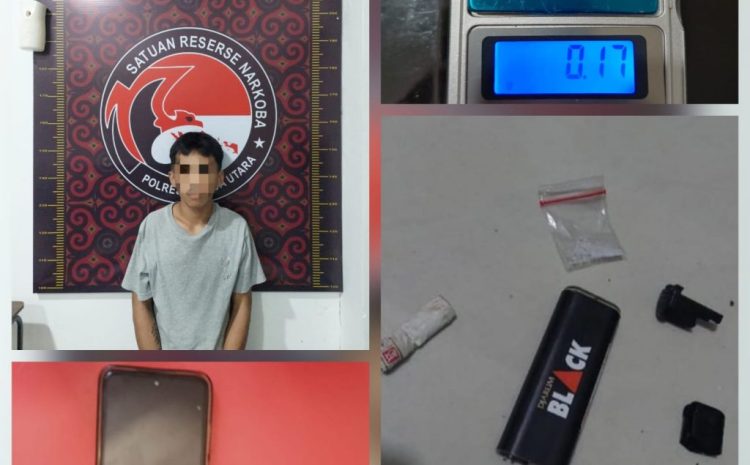  Sembunyikan Sabu Didalam Korek Api, Seorang Pemuda Diamankan Polisi di Toraja Utara