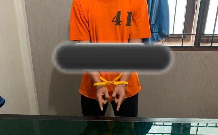  Diduga Edarkan Sabu, Seorang Pria Ditangkap di Rumah Kosong, Polisi Sita Timbangan Digital dan Plastik Klip
