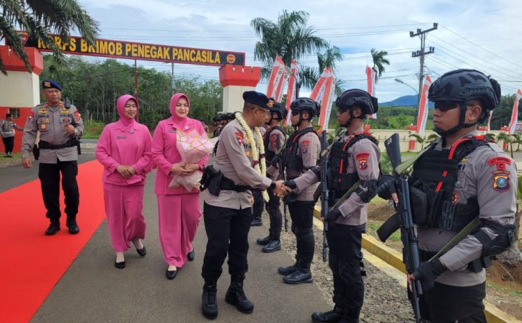  Dansat Brimob Polda Sumut Perkuat Soliditas dan Semangat Pengabdian Personel, Kunjungi Batalyon C Pelopor Tapsel