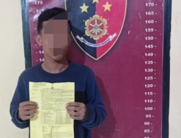  Polsek Tanjung Morawa Berhasil Tangkap Pelaku Pencurian Pintu Besi