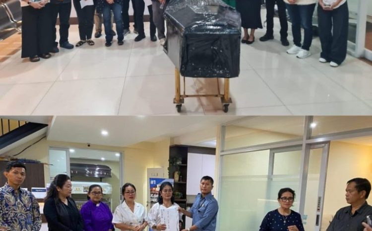  Keluarga Almarhum Rian Ponglaba,Ucapkan Terima Kasih kepada Frederik Kalalembang