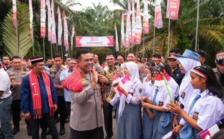  Polda Sumut Bangun dan Revitalisasi 75 Jembatan Merah Putih Presisi, Buka Akses Warga hingga Pelosok