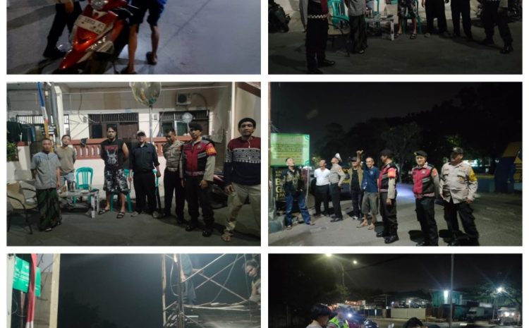  Antisipasi Guantibmas di Wilayah Bandara dan Poris,Polsek Batuceper Gelar Operasi Cipta Kondisi