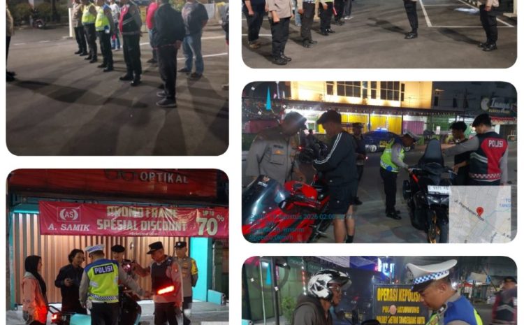  Polsek Jatiuwung Laksanakan Razia Stasioner dengan Patroli Mobile,Sasar Tawuran dan Curanmor
