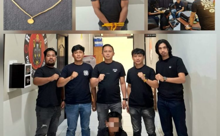  Tim URC Sat Reskrim Polres Toraja Utara Berhasil Amankan DPO Kasus Curas16 Gram Kalung Emas