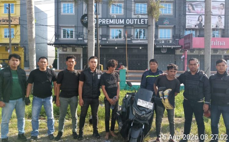  Timsus LIBAS Polres Binjai Amankan Dua Residivis Curanmor Asal Aceh