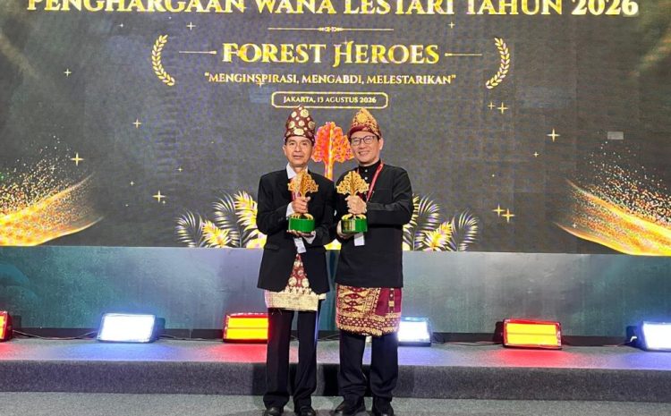  Hutan Adat Tebat Benawa Raih Terbaik I Wana Lestari Nasional 2026