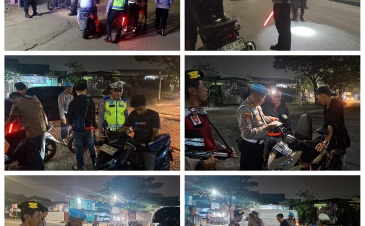  Gelar Operasi Cipta Kondisi,Polsek Batuceper Sasar Kejahatan dan Tawuran