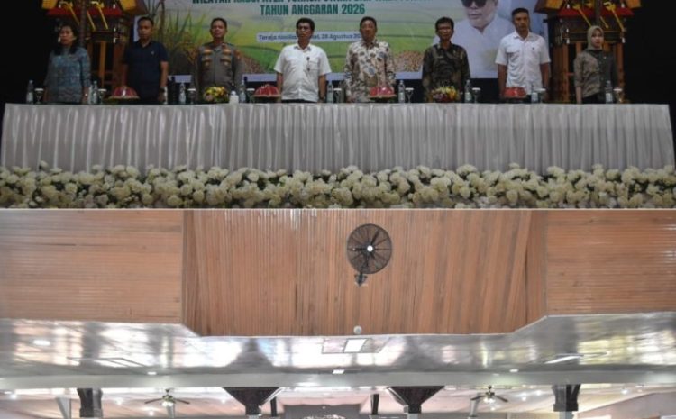  Bupati Toraja Utara Buka Rakor Oplah 2026,Tekankan Tertib Administrasi dan Penggunaan Bantuan Tepat Sasaran