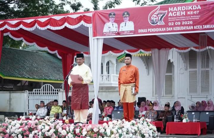  Hardikda Aceh ke-67, Bupati Aceh Tamiang Apresiasi Insan Pendidikan Berprestasi