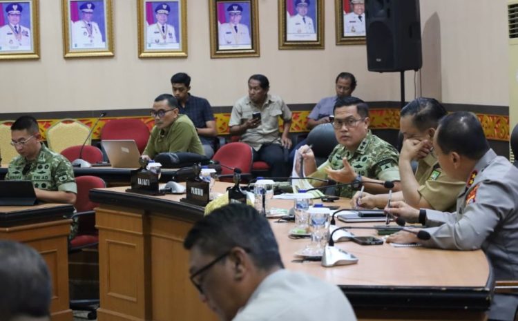  Kodam XIX/Tuanku Tambusai Perkuat Sinergi Hadapi Puncak Karhutla di Riau