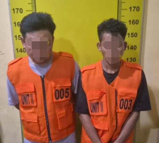  Ungkap Peredaran Narkotika, Polresta Deli Serdang Amankan Dua Pelaku beserta Barang Bukti