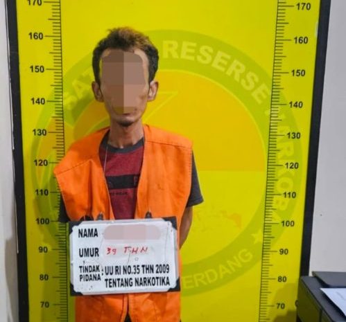  Satresnarkoba Polresta Deli Serdang, Amankan Pelaku Narkoba beserta Barang Bukti Sabu 4,32 Gram