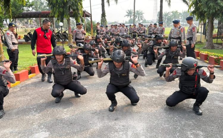  Batalyon B Pelopor Sambut Generasi Baru Brimob Sumut, 28 Bintara Remaja Resmi Bergabung