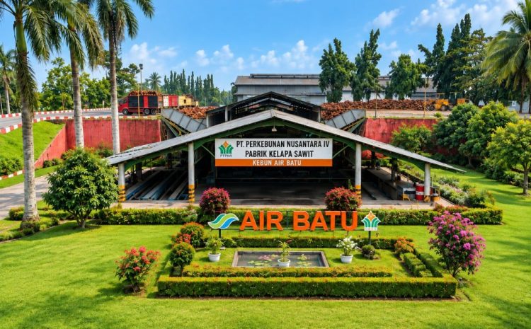  Isu Limbah PKS Air Batu Mengalir ke Sungai Dibantah,PTPN IV Regional 2 Pastikan IPAL Normal