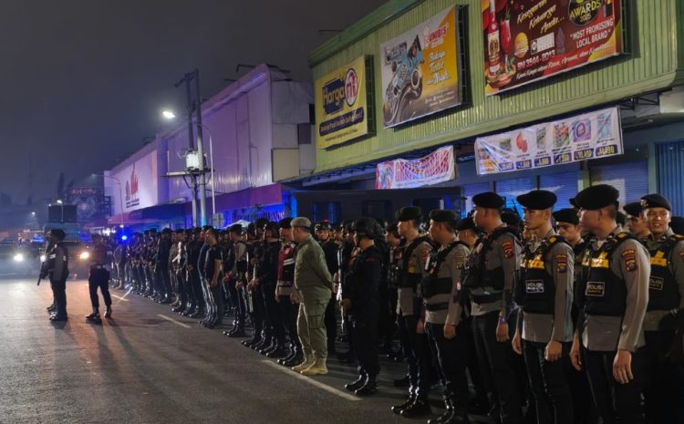  Ditsamapta Polda Sumut tingkatkan Patroli Malam Antisipasi Gangguan Kamtibmas