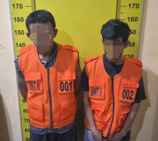  Dua Pria Diamankan,Satres Narkoba Polresta Deli Serdang Sita 31,60 Gram Diduga Sabu