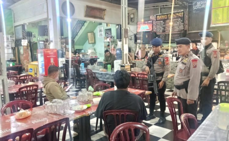  Antisipasi Gangguan Kamtibmas di Jalur Lintas Sumatera, Brimob Sumut Laksanakan Patroli Dialogis