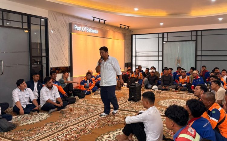  PMT Libatkan 360 Personel Dalam Improvement Operasional di Terminal 1 Belawan