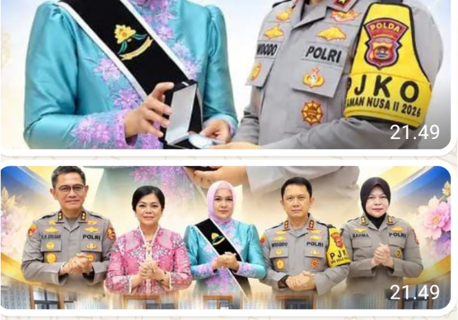  Kapolda Jambi Pimpin Sertijab Ibu Asuh Polwan, Tekankan Pembinaan Humanis dan Kekeluargaan