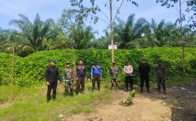  Cegah Karhutla, Brimob Sumut Patroli Gabungan di Wilayah Perusahaan Padang Lawas