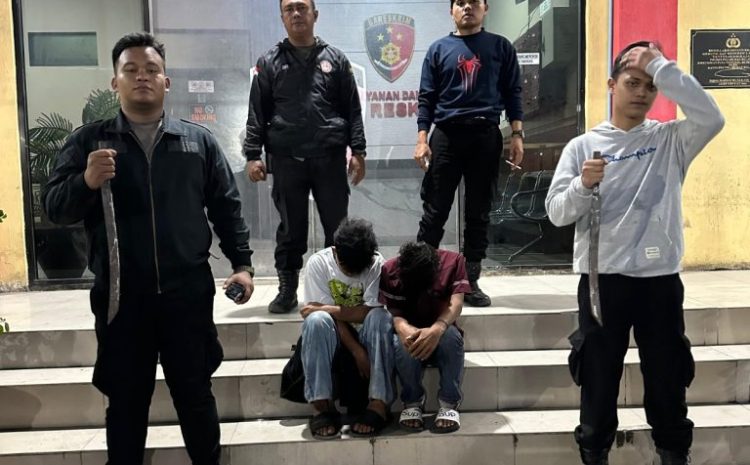  Respon Cepat Call Center 110, Tim Macan Amankan 2 Remaja Terkait Tawuran di Maden Lama