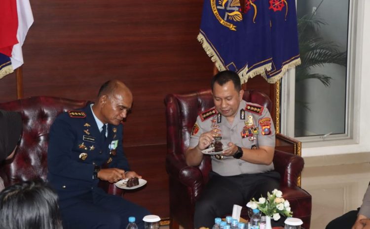  HUT ke-81 TNI, Kapolrestabes Medan Perkuat Sinergitas dengan Menhanud 1 Pasgat