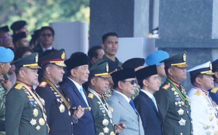  HUT ke-81 TNI, Presiden Prabowo Resmikan 204 Satuan Baru dan 6 Kodam