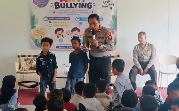  Cegah Bullying Sejak Dini,Polsek Panongan Edukasi 65 Siswa SD  Stop Bullying