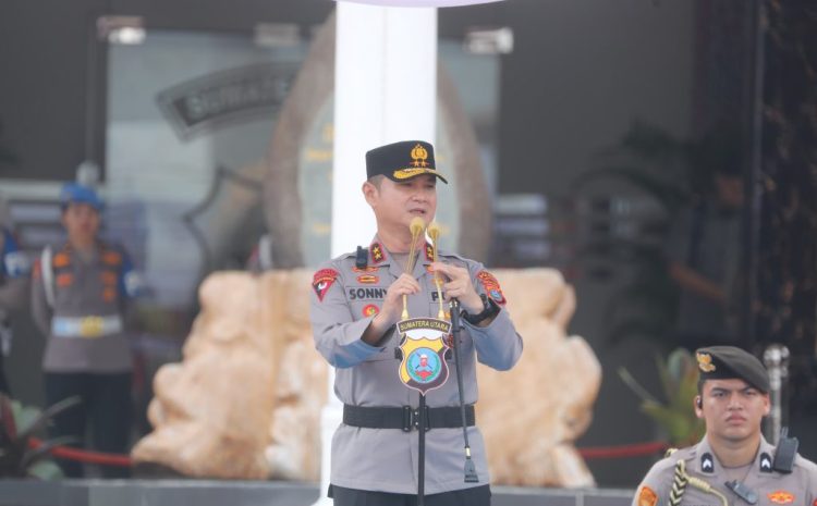  Kapolda Sumut Irjen Pol Sonny Irawan Mengajak, Jadikan Profesi Polri Ladang Ibadah