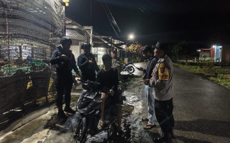  Back Up Polres Tebing Tinggi, Brimob Sumut Gelar Patroli Bersama di PT Bridgestone Cegah Konflik Susulan