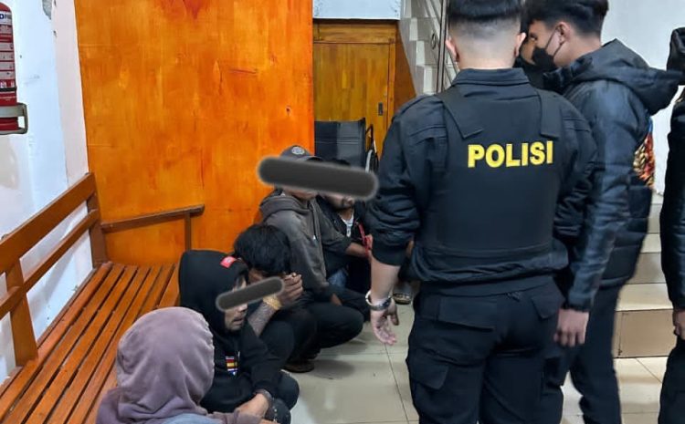  Polres Karo Gerebek Sarang Narkoba Berastagi, 7 Orang Positif Metamfetamina