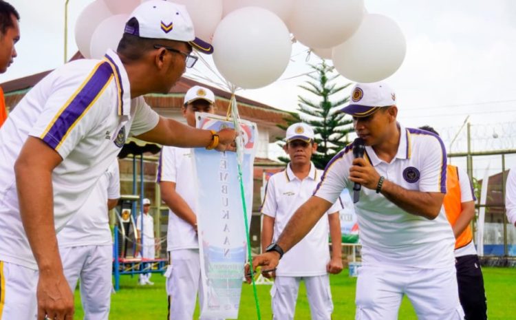  Kobarkan Semangat Persatuan di Lapangan, Lapas Siantar Buka Pekan Olahraga dan Seni Sambut Hari Sumpah Pemuda ke-98