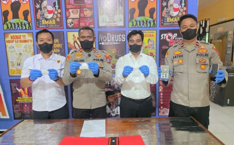  Satresnarkoba Polres Morowali Utara Tangkap Tiga Terduga Pelaku, Sita 64,64 Gram Sabu