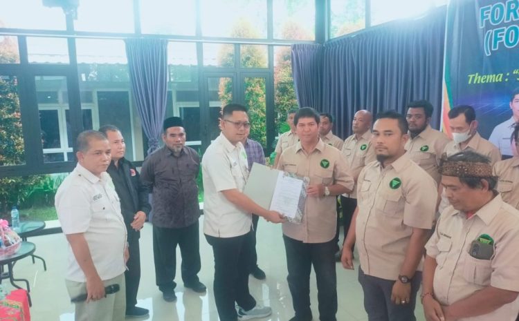  Forwaka Dairi Resmi Dilantik, Irfandi Tekankan Profesionalisme Jurnalis dan Perlindungan Hukum