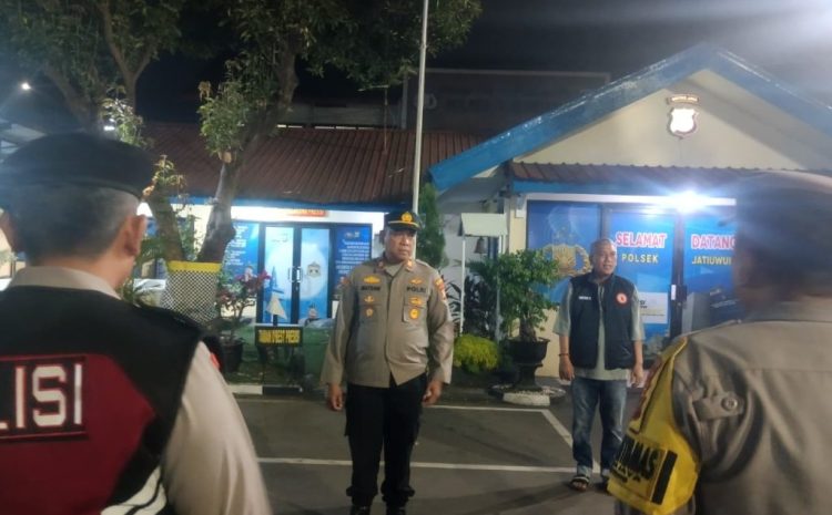 Antisipasi Tawuran dan Kejahatan Jalanan, Polsek Jatiuwung Intensifkan Patroli Dini Hari