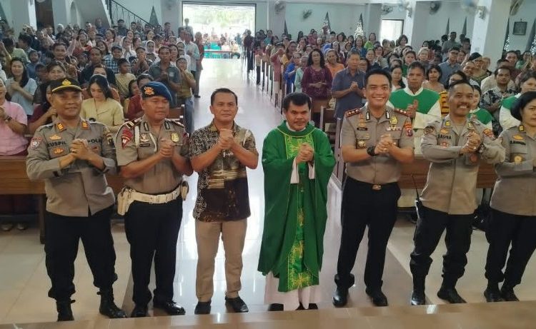  Minggu Kasih Brimob Sumut Perkuat Toleransi dan Hadirkan Rasa Aman di Tengah Masyarakat