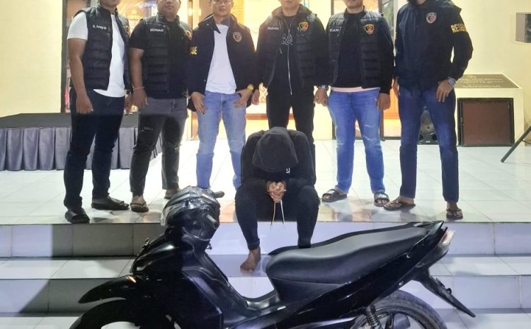  Respon Cepat Tim URC Resmob Polres Toraja Utara Ungkap Kasus Curanmor di Cafe Peleton