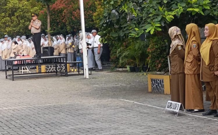  Kapolsek Batuceper Bina Siswa SMAN 14 Tangerang, Ingatkan Bahaya Tawuran dan Narkoba