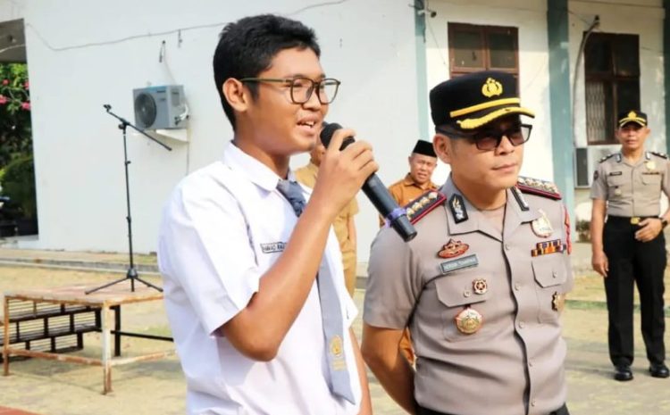  Kapolres Metro Tangerang Kota Sambangi 500 Siswa SMKN 4, Ingatkan Bahaya Narkoba, Balap Liar, dan Geng Motor