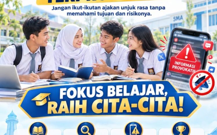  Polda Banten Imbau Pelajar Tak Mudah Terprovokasi Ajakan Demo,Fokus Raih Prestasi