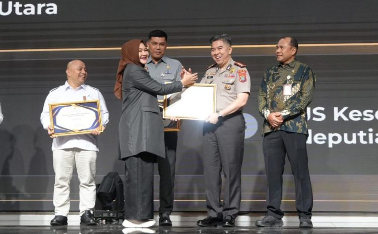  Kapolda Sumut Raih Penghargaan Achievement Person, Polda Sumut Predikat Informatif di KI Award 2026