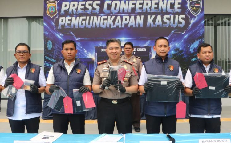  Polda Sumut Ungkap Judi Online Jaringan Kamboja Dari Apartemen di Medan, 5 Orang Ditangkap