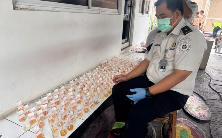  Tes Urine 185 Warga Binaan Lapas Pemuda Tangerang, Seluruhnya Negatif Narkoba