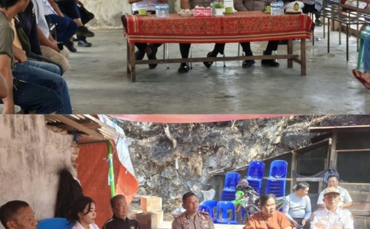  Kapolres Toraja Utara Sambangi Warga di Dua Lokasi,Ajak Bersama Jaga Kamtibmas
