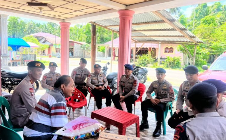  Sambung Silaturahmi Perkuat Jiwa Korsa, Brimob Kompi 4 Yon C Sat Brimob Sumut Gelar Anjangsana Jelang HUT Ke-81